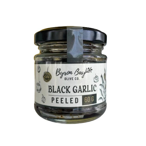 Byron bay black garlic peeled 60g