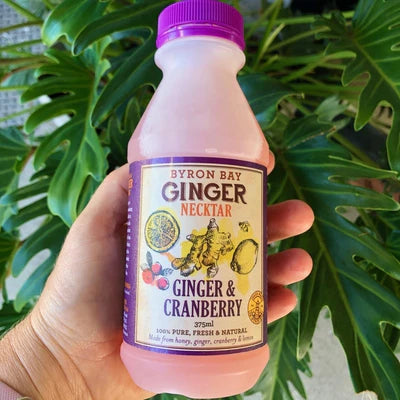 Byron Bay Cranberry Ginger Necktar 375ml