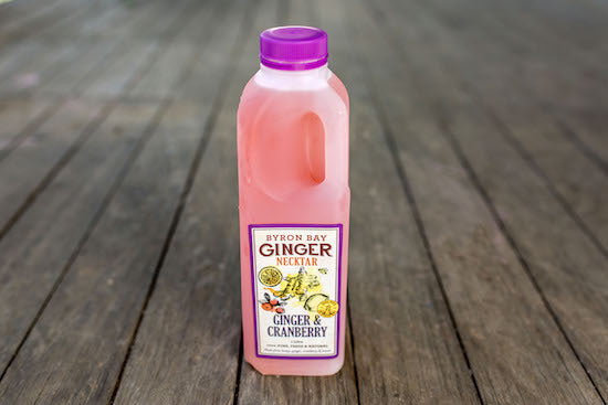 Byron Bay Cranberry Ginger Necktar 1 litre