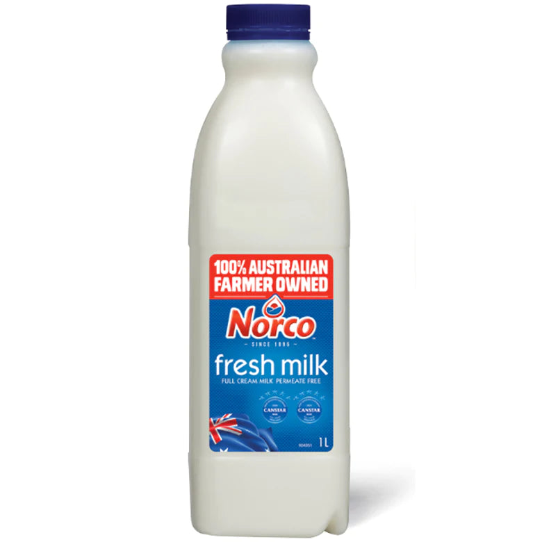 Norco 1 Litre Full Cream Milk