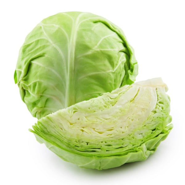Cabbage Green/White Half